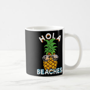Ananas Sungles Hola Strand Funny Beach Vacatio Kaffeetasse