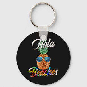 Ananas Sungles Hola Strände _ Funny Beach Vacat Schlüsselanhänger