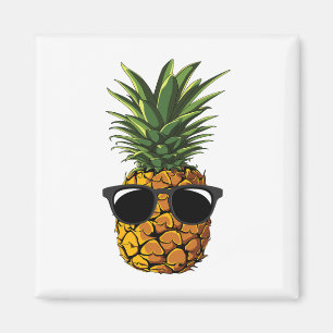 Ananas Sungles T Shirt Aloha Beaches Hawaiian H Magnet