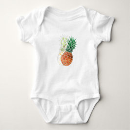 Ananas, süßes Paar. Baby Strampler