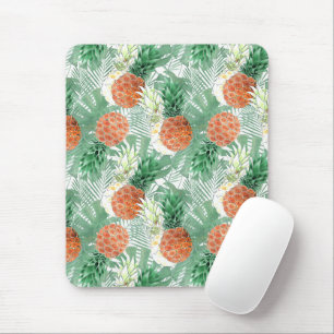 Ananas, süßes Paar, Obst, Aquarell Mousepad