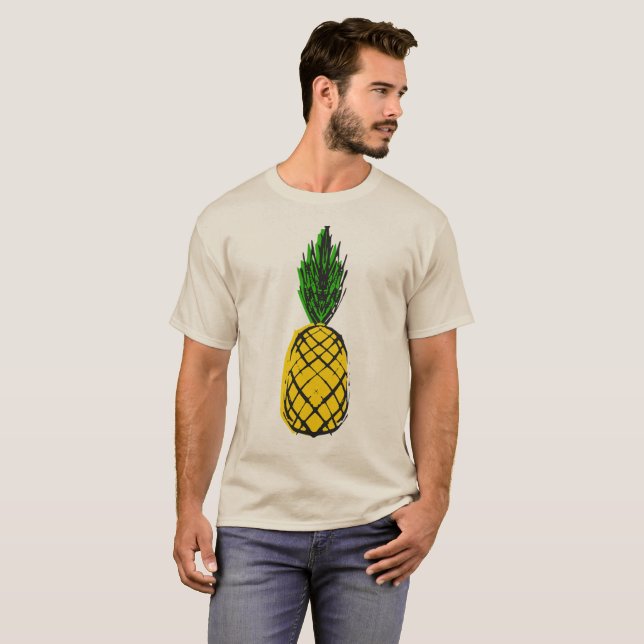 Ananas T-Shirt (Vorne ganz)