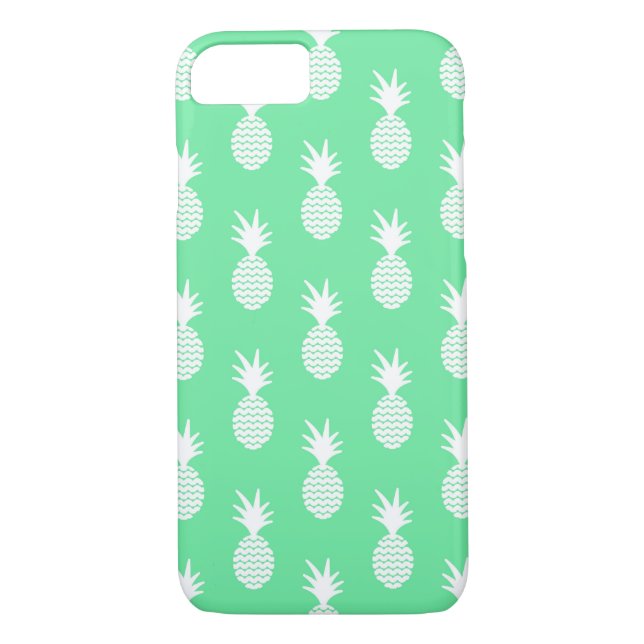 Ananas-tadelloses Muster Case-Mate iPhone Hülle (Rückseite)