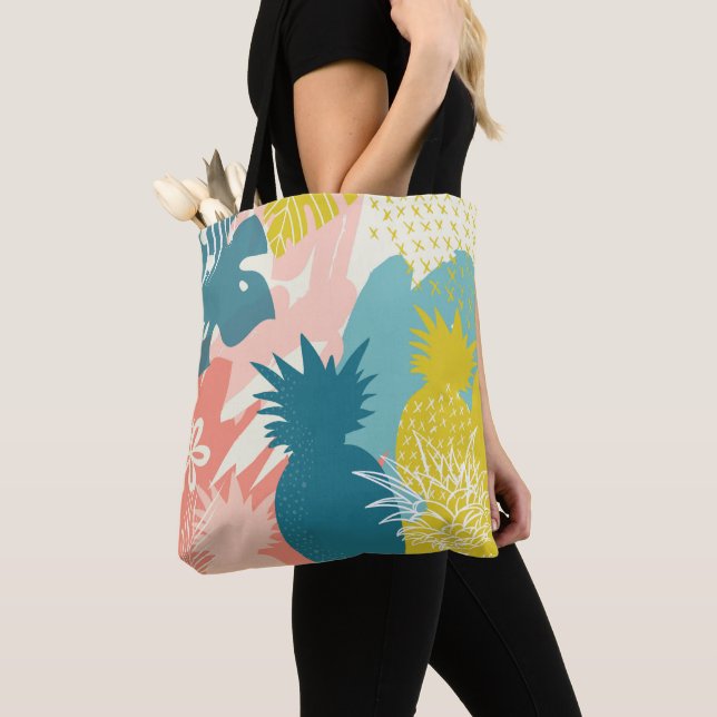 Ananas Tasche (Von Nahem)