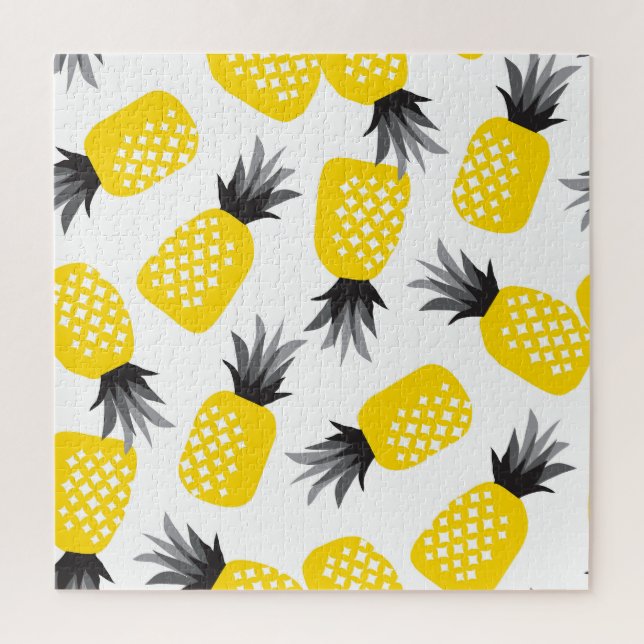 Ananas Textur, Vintages Sommermuster. (Vertikal)