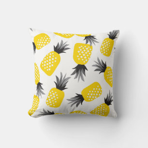 Ananas Textur, Vintages Sommermuster. Kissen