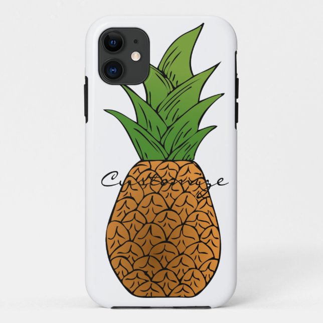 Ananas-Thunder_Cove Case-Mate iPhone Hülle (Rückseite)