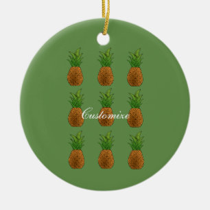 Ananas Thunder_Cove Keramik Ornament