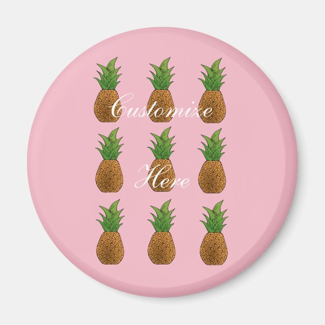 Ananas Thunder_Cove Magnet (Vorne)