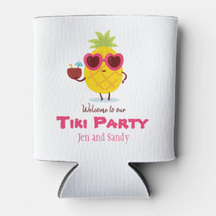 Ananas-Tiki-Luau-Party-Favor-Can-Kühler Dosenkühler