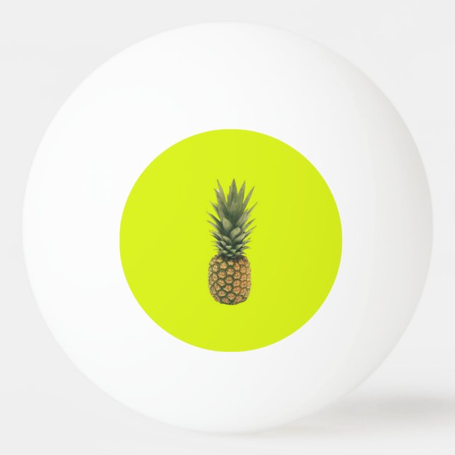 Ananas Tischtennisball (Rückseite)