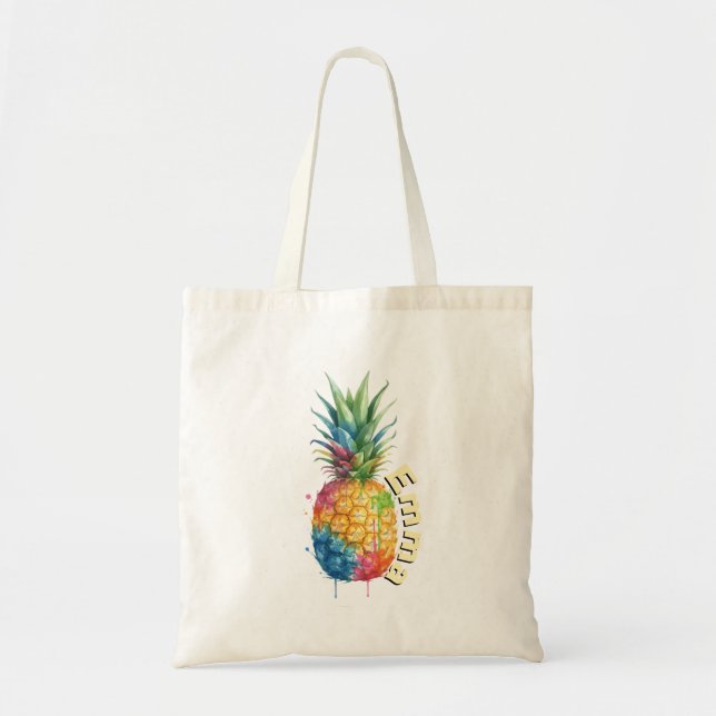 Ananas Tragetasche (Vorne)