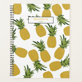 Ananas Tropical Fruit Muster Tagebuch
