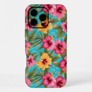 Ananas tropisch blumig iPhone 16 pro max hülle