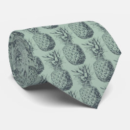 Ananas, tropische Fruchtmuster Krawatte