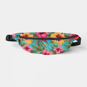 Ananas tropisches Blütenbild Bauchtasche