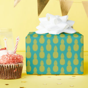 Ananas Tropisches Obst Geschenkpapier