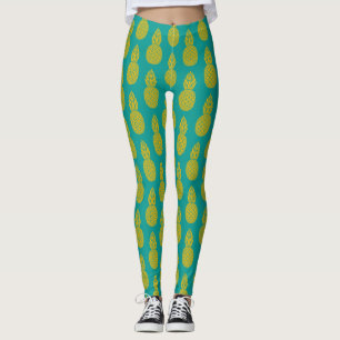 Ananas Tropisches Obst Leggings