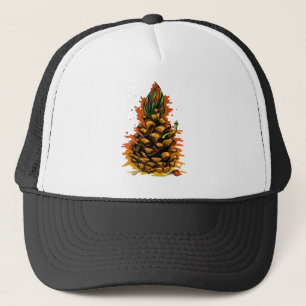 Ananas Truckerkappe