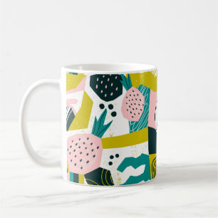 Ananas und andere Formen, Flecken, d Kaffeetasse