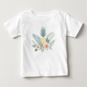 Ananas und Hawaii Baby T-shirt