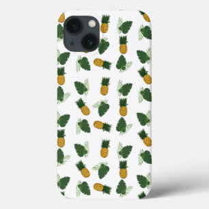 Ananas- und Palmblättrige Blätter Case-Mate iPhone Hülle