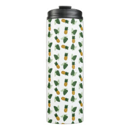 Ananas- und Palmblättrige Blätter Thermosbecher