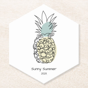 Ananas-Untersetzer Untersetzer