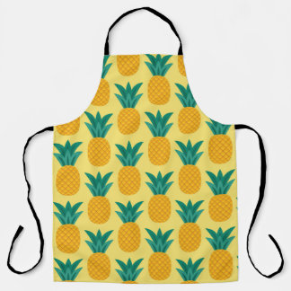 Ananas Vintage: Fruchtbares Mustervergnügen. Schürze