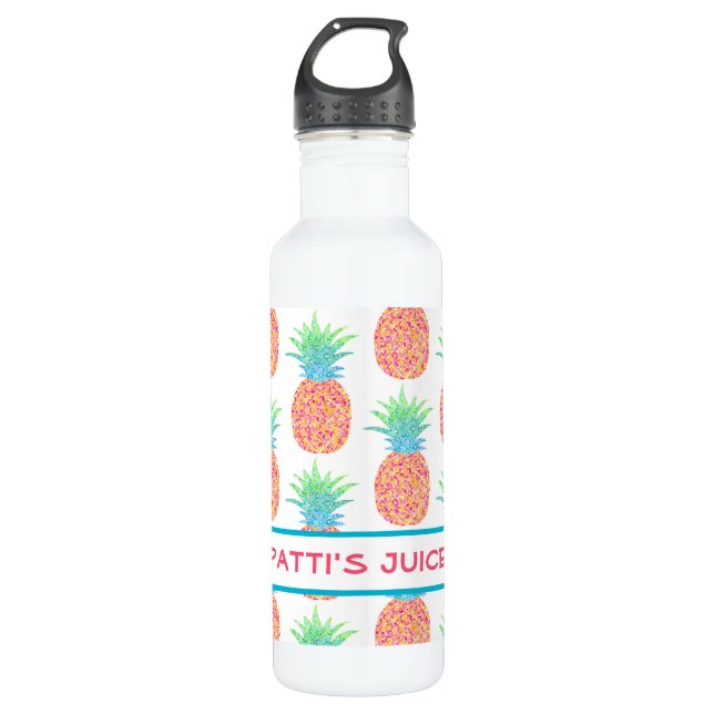 Ananas Wasserflasche Edelstahlflasche (Vorderseite)