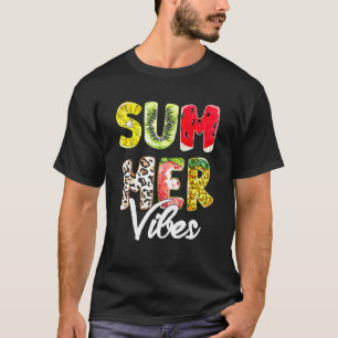 Ananas Watermelon Summer Vibes Family Trip Matc T-Shirt