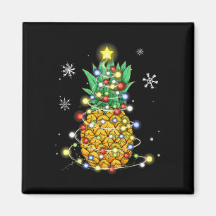 Ananas Weihnachts Weihnachtslichter Magnet