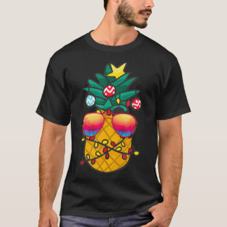 Ananas Weihnachtsbaum Beach Sommersonne G T-Shirt