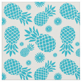 Ananas weiß und eigene Farbmuster Stoff