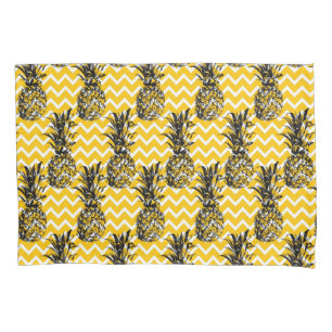 Ananas-Zickzacke Kissenbezug