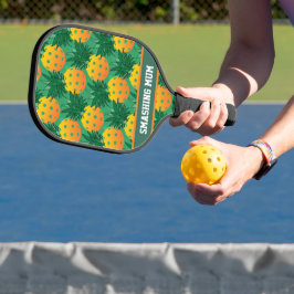 🍍 🍍 Ananas, zweiseitiges Pickleball-Paddel Pickleball Schläger