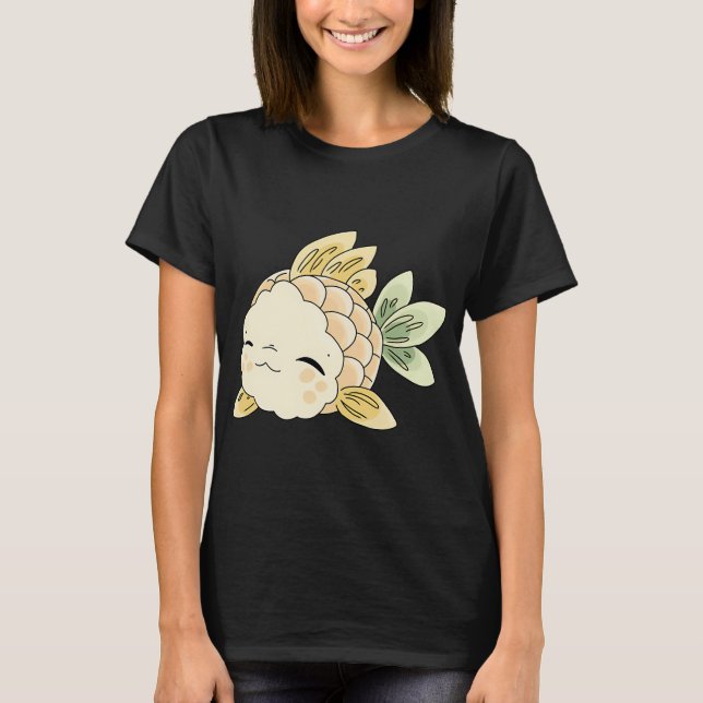 Ananasfisch T-Shirt (Vorderseite)