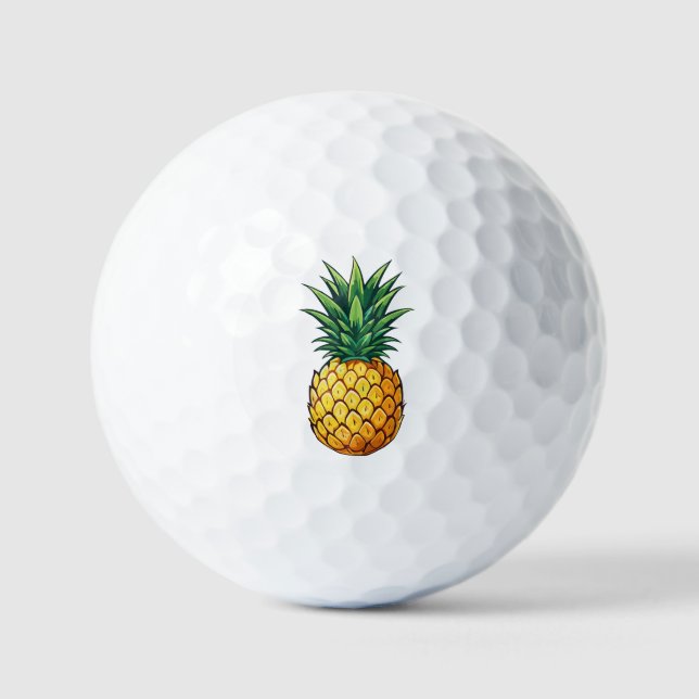Ananasfrucht Golfball (Vorderseite)