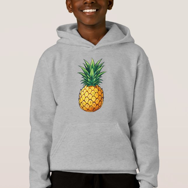 Ananasfrucht Hoodie (Vorderseite)