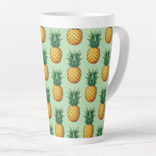 Ananasfrucht Milchtasse (Rechte Ecke)