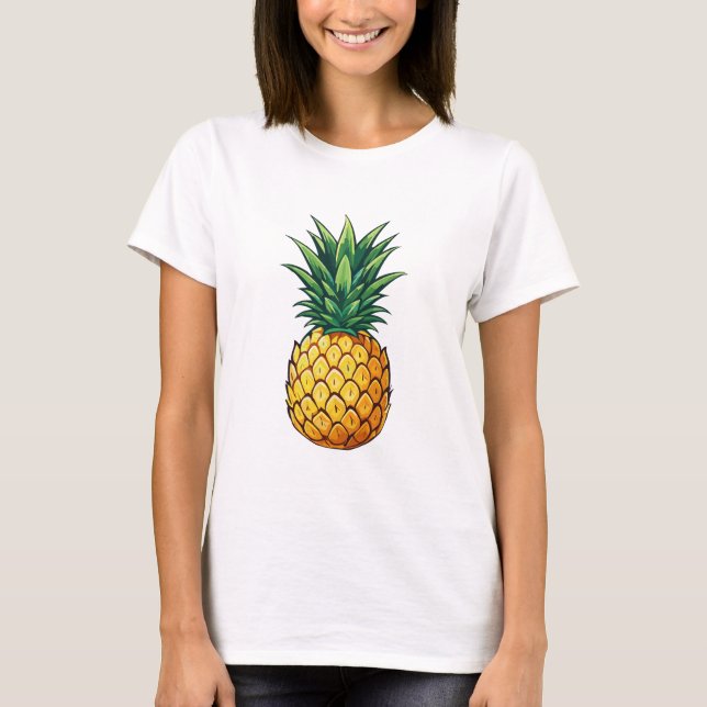 Ananasfrucht T-Shirt (Vorderseite)