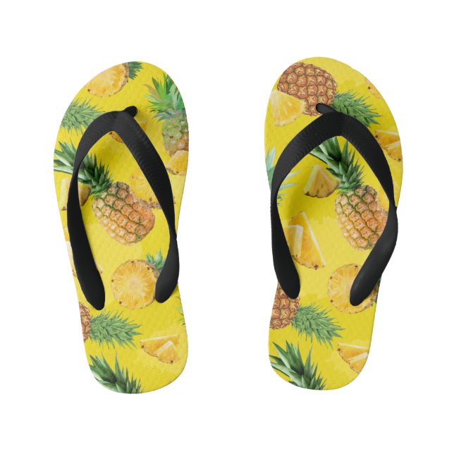 Ananasmuster 7 kinderbadesandalen (Fußbett)