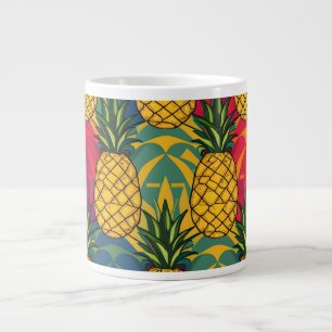 Ananasmuster Jumbo-Tasse
