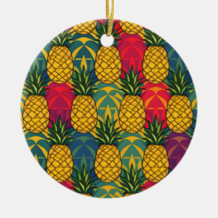 Ananasmuster keramik ornament