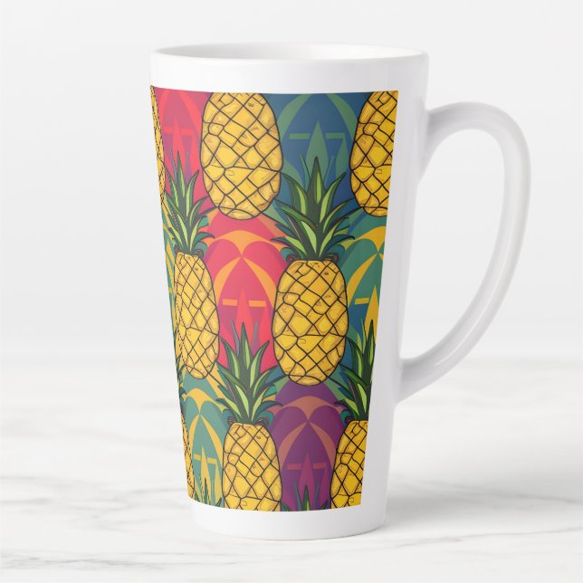Ananasmuster  milchtasse (Rechts)