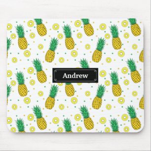 Ananasmuster Mousepad