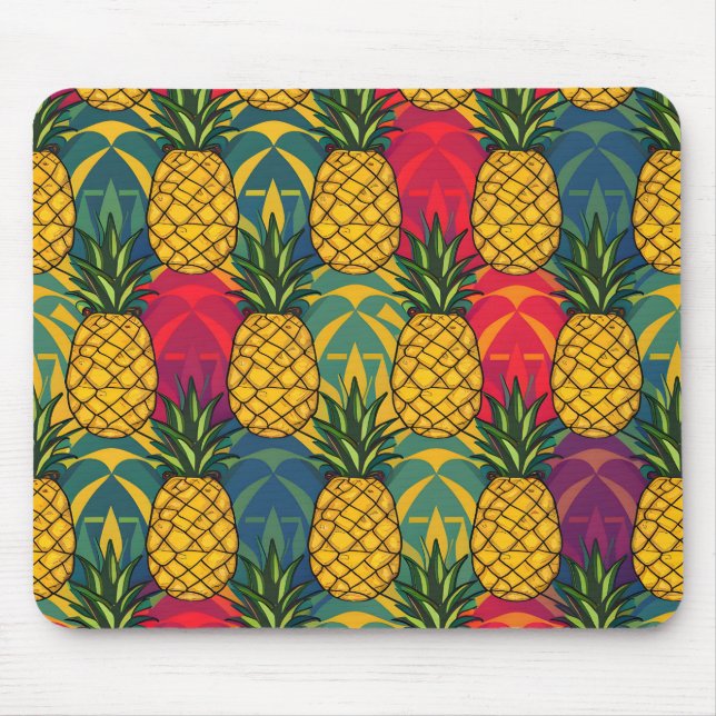 Ananasmuster  mousepad (Vorne)