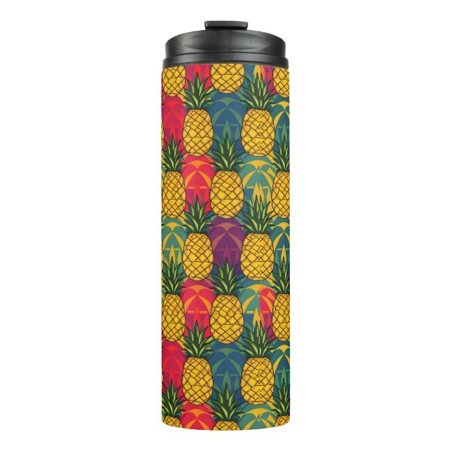 Ananasmuster  thermosbecher (Vorderseite)