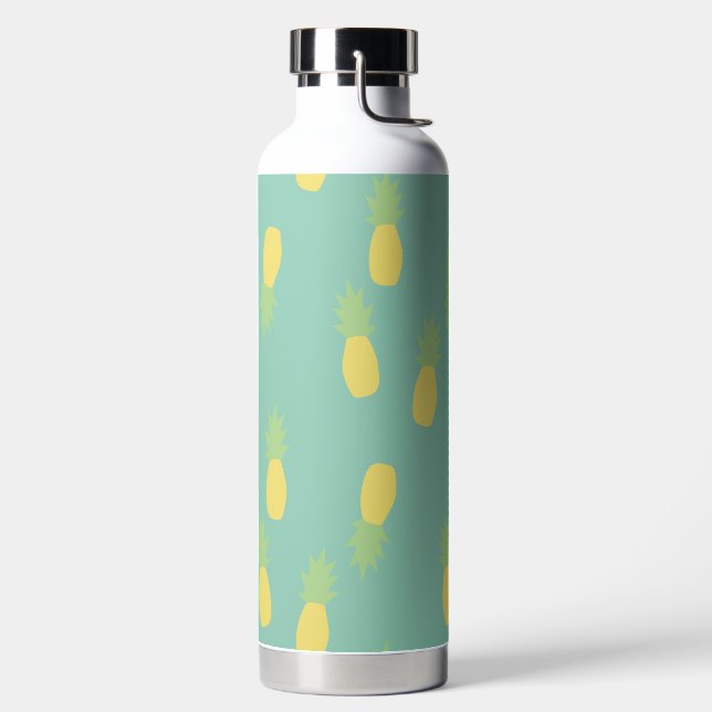Ananasmuster Trinkflasche (links)