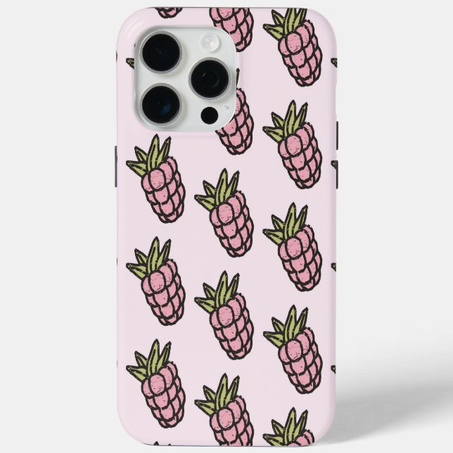 Ananasmuster Y2K Retro Funky Case-Mate iPhone Hülle (Rückseite)